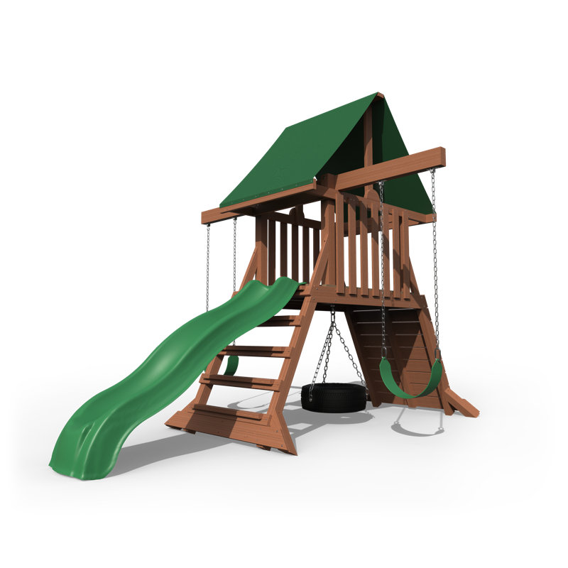 YardCraft Backyard Cliff Climb Play Swing Set & Reviews Wayfair.ca